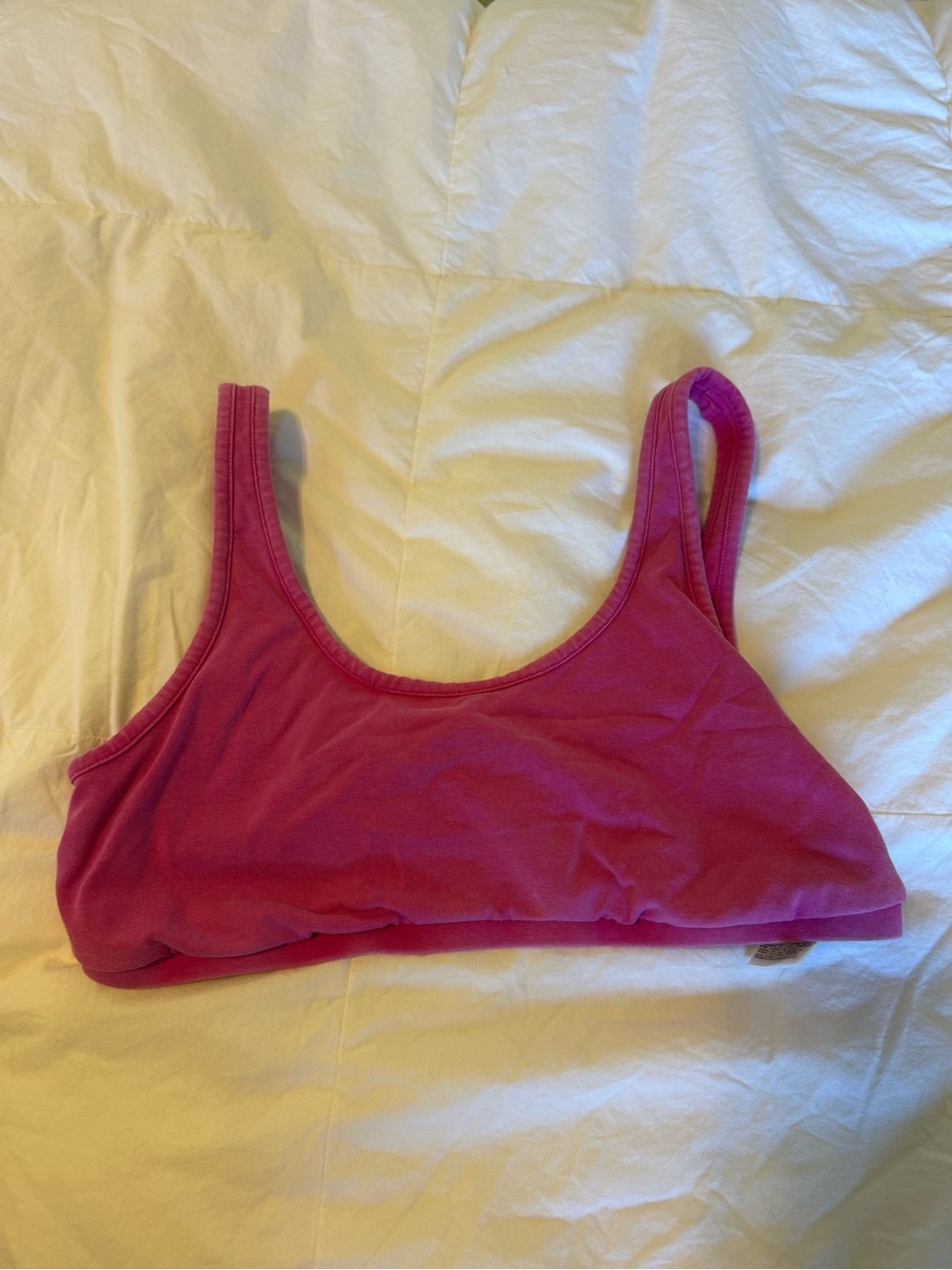 Old Navy Scoop Bralette in Bright Raspberry